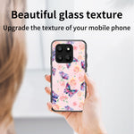For Honor 400 Smart 5G / X7d 4G Case Butterfly Pattern TPU + Tempered Glass Protective Phone Cover