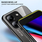 Phone Case For Xiaomi Redmi 15C 5G (EU) (173mm)  /  4G (EU) (173mm)  /  Poco C85 4G (173mm) Anti-Scratch Tempered Glass + PC + TPU Cover