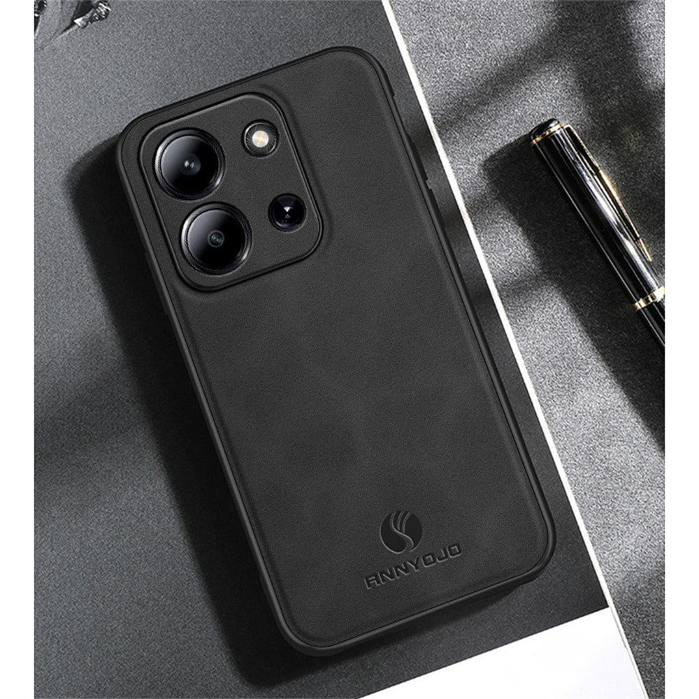 ANNYOJO For Xiaomi Redmi 15C 4G (Global) (171mm)  /  Poco C85 4G (171mm) Case PU Leather + PC + TPU Anti Drop Phone Back Cover