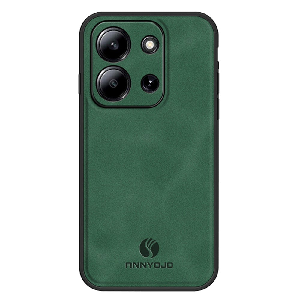 ANNYOJO For Xiaomi Redmi 15C 4G (Global) (171mm)  /  Poco C85 4G (171mm) Case PU Leather + PC + TPU Anti Drop Phone Back Cover