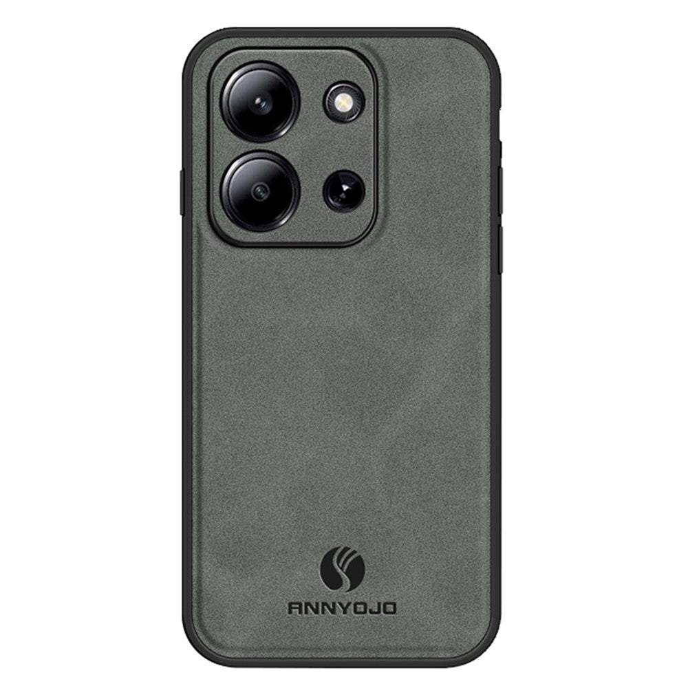 ANNYOJO For Xiaomi Redmi 15C 4G (Global) (171mm)  /  Poco C85 4G (171mm) Case PU Leather + PC + TPU Anti Drop Phone Back Cover