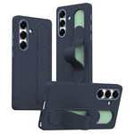 Samsung Galaxy S25 FE-skal Anpassningsbart smart nyckelgrepp armband Stöd PC + silikonmobilskal