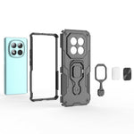 For Xiaomi Poco M8 5G / Redmi Note 15 5G (Global) Case Rotatable Ring Kickstand PC + TPU Shockproof Phone Cover