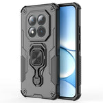 For Xiaomi Poco M8 Pro 5G / Redmi Note 15 Pro+ 5G (Global) Case Rotatable Ring Kickstand PC + TPU Shockproof Phone Cover