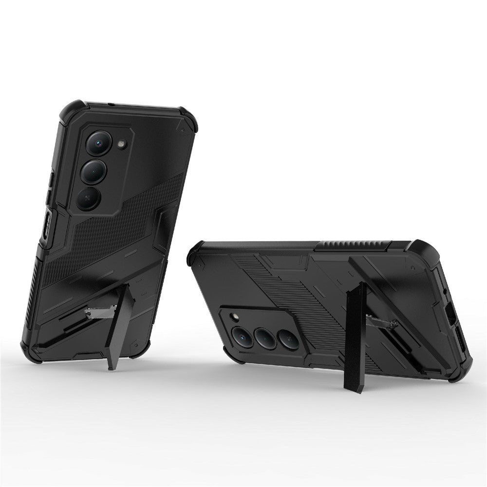For Xiaomi Redmi 15 4G (EU) (171mm) Case PC + TPU Shockproof Phone Cover with Kickstand
