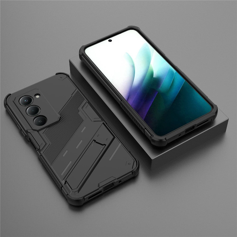 For Xiaomi Redmi 15 4G (EU) (171mm) Case PC + TPU Shockproof Phone Cover with Kickstand