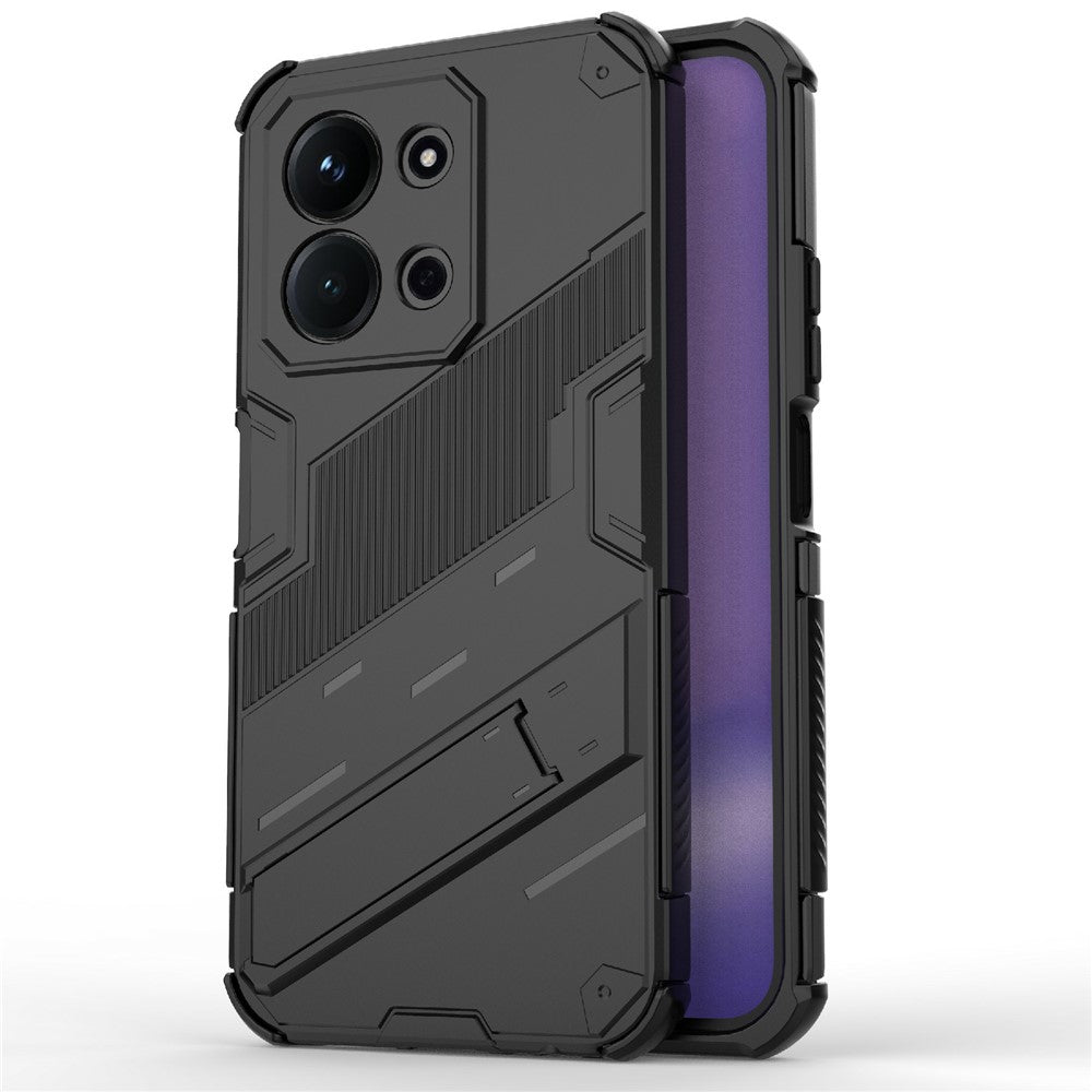 For Xiaomi Redmi 15C 4G (Global) (171mm) / Poco C85 4G (171mm) Case PC + TPU Shockproof Phone Cover with Kickstand