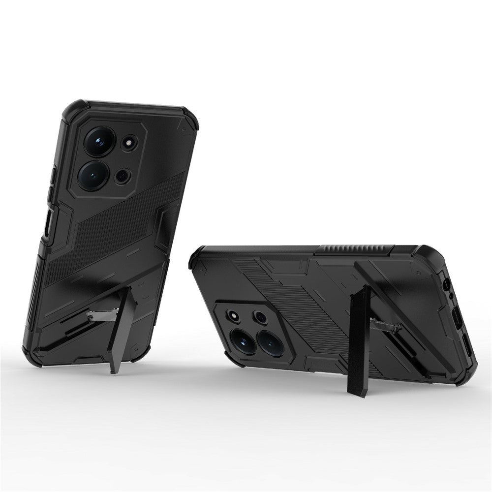 For Xiaomi Redmi 15C 4G (Global) (171mm) / Poco C85 4G (171mm) Case PC + TPU Shockproof Phone Cover with Kickstand