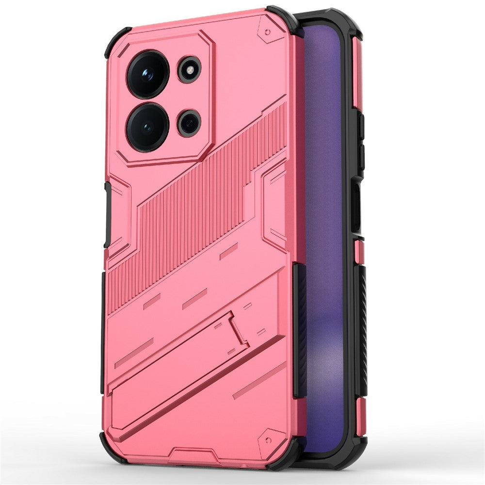 For Xiaomi Redmi 15C 4G (Global) (171mm) / Poco C85 4G (171mm) Case PC + TPU Shockproof Phone Cover with Kickstand