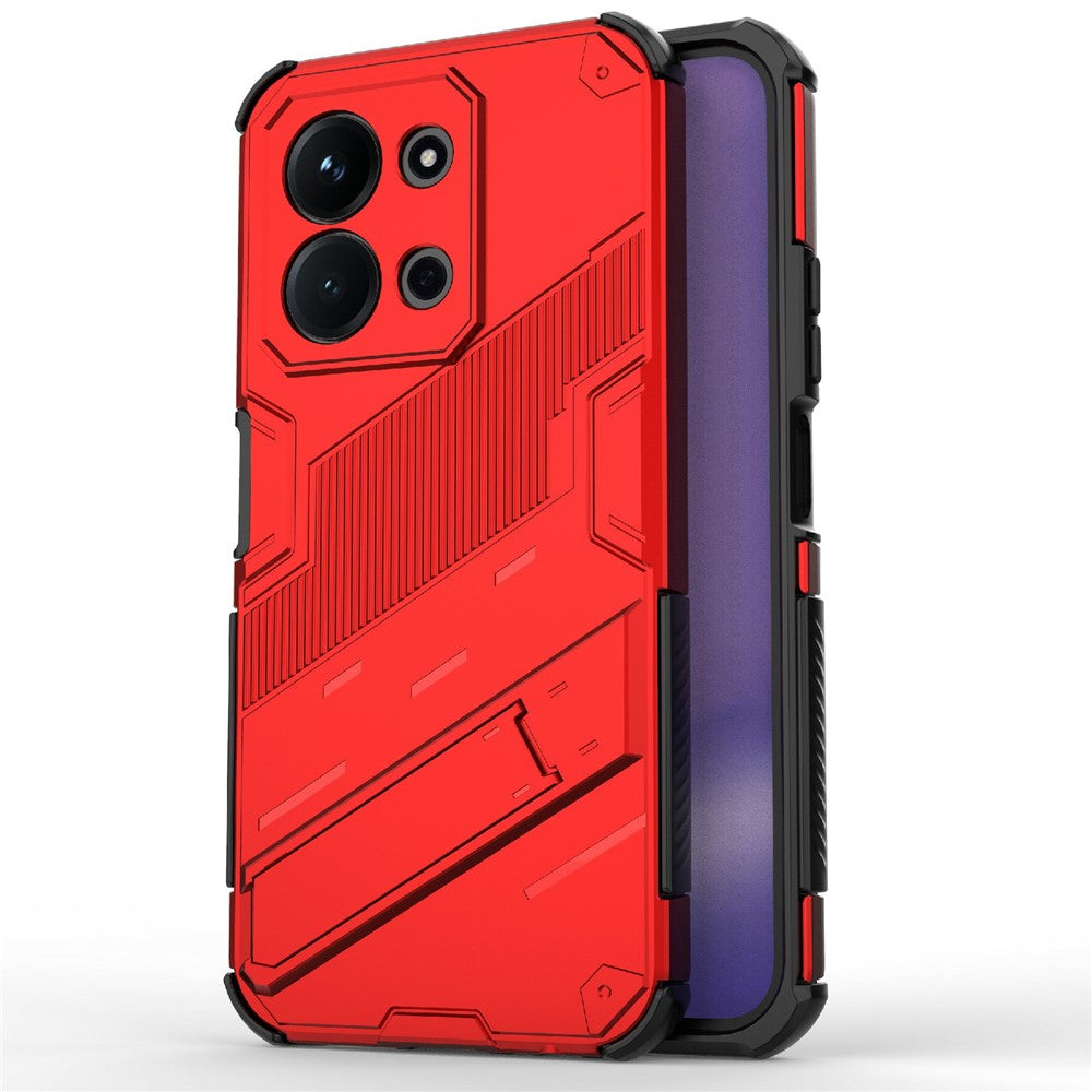For Xiaomi Redmi 15C 4G (Global) (171mm) / Poco C85 4G (171mm) Case PC + TPU Shockproof Phone Cover with Kickstand