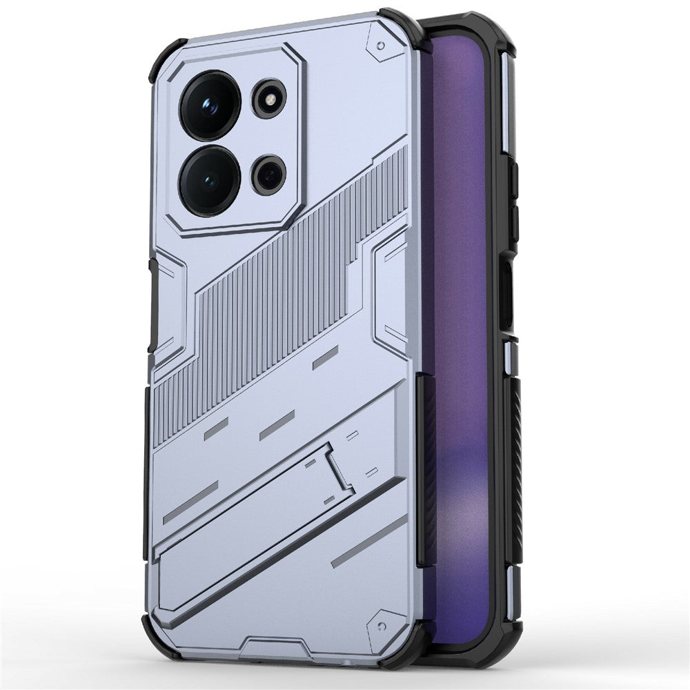 For Xiaomi Redmi 15C 4G (Global) (171mm) / Poco C85 4G (171mm) Case PC + TPU Shockproof Phone Cover with Kickstand