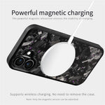 Til iPhone 17 Magnetisk Cover Stort Struktur Aramidfiber + TPU Telefoncover