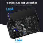 Til iPhone 17 Magnetisk Cover Stort Struktur Aramidfiber + TPU Telefoncover