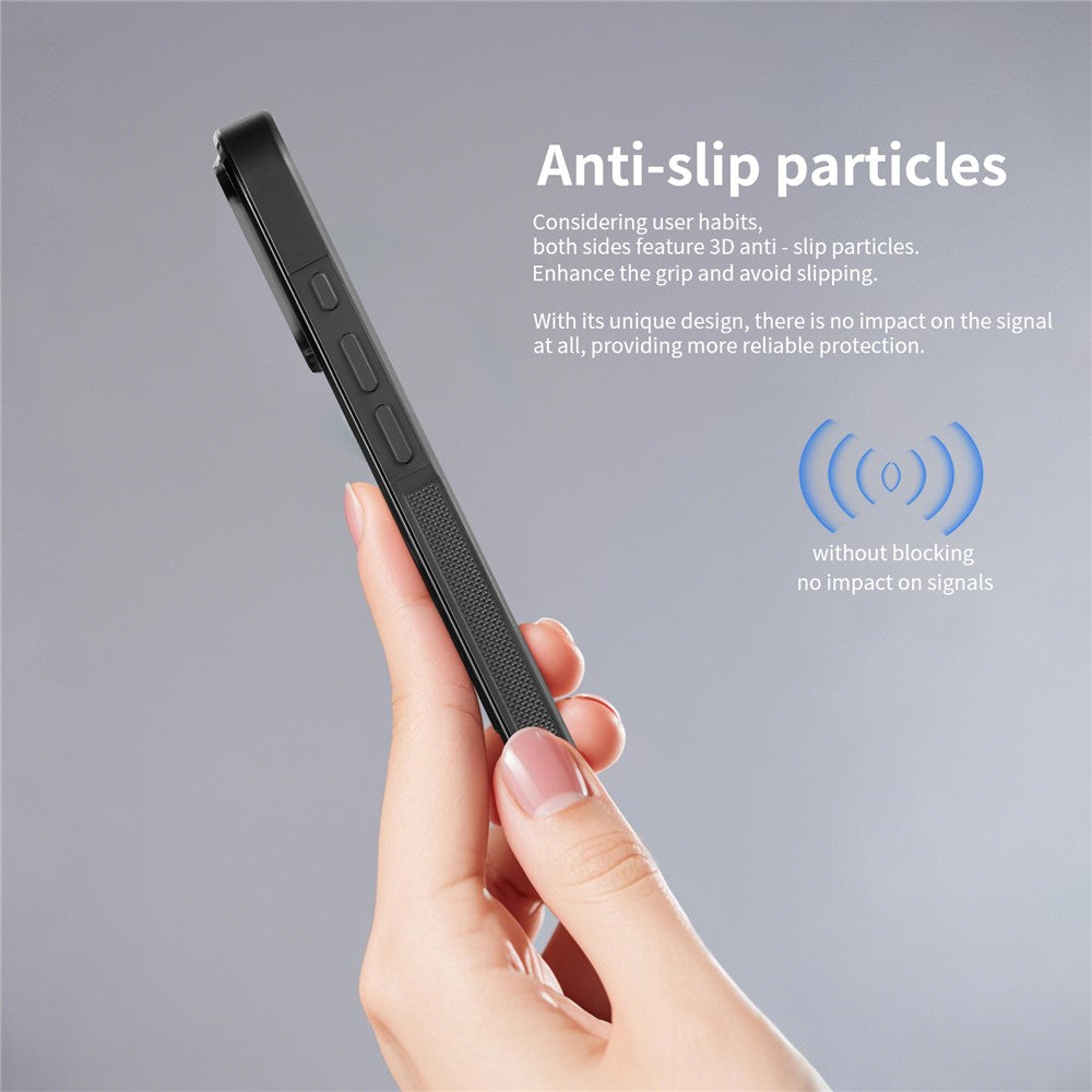 Til iPhone 17 Magnetisk Cover Stort Struktur Aramidfiber + TPU Telefoncover