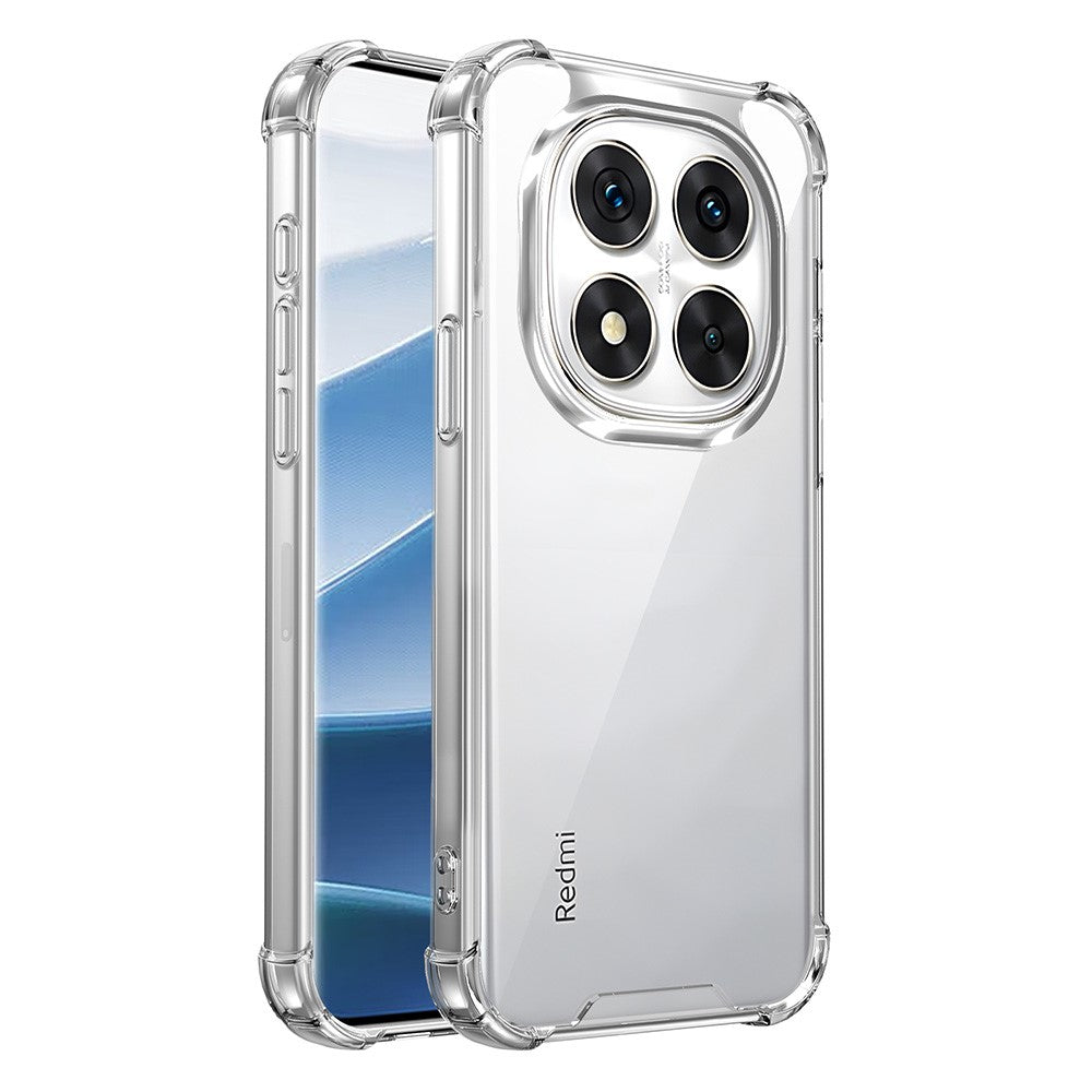For Xiaomi Poco X7 5G / Redmi Note 14 Pro 5G Case Reinforced Corner 1.5mm PC + TPU Ultra Clear Phone Cover
