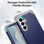 For Samsung Galaxy S25 FE Case Shockproof PC + TPU Phone Back Cover