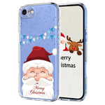 Til iPhone 7 4,7 tommer / iPhone 8 4,7 tommer / iPhone SE (2020) / iPhone SE (2022) Cover med juletema trykket TPU telefonbagside