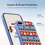 For iPhone 7 Plus 5.5 inch / iPhone 8 Plus 5.5 inch Case Christmas Themed Pattern Printing TPU Phone Back Cover