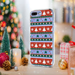 For iPhone 7 Plus 5.5 inch / iPhone 8 Plus 5.5 inch Case Christmas Themed Pattern Printing TPU Phone Back Cover