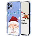 iPhone 11 Pro Max-skal med jultema och mönstertryck i TPU-fodral