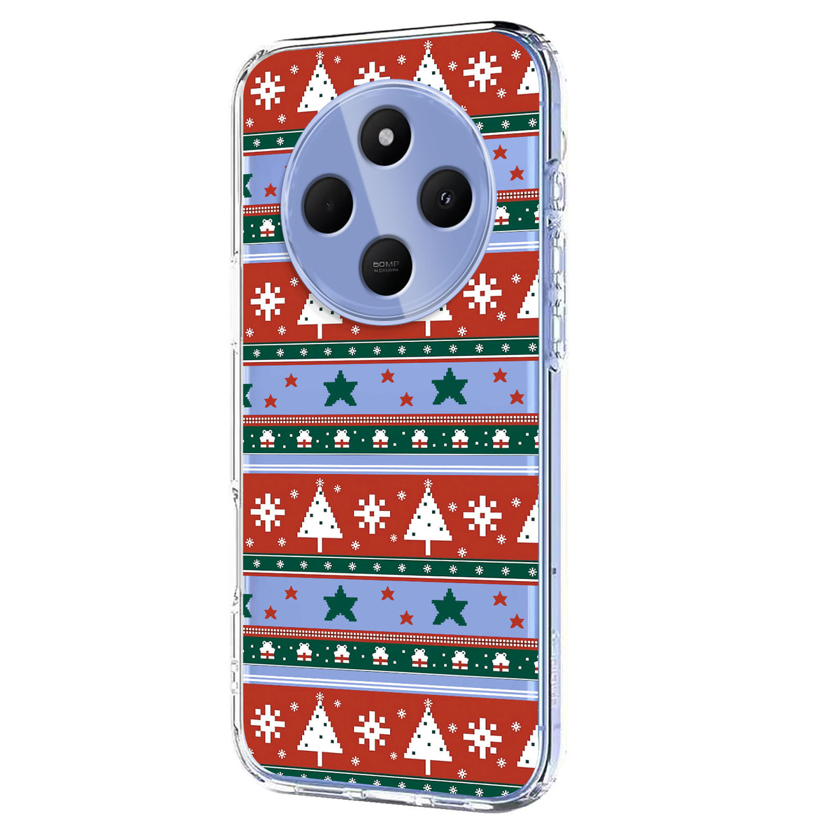 For Xiaomi Redmi 14C 4G / 17C 4G / 14C 5G / 14R 5G / A4 5G / A3 Pro 4G / Poco C75 4G / C75 5G /  M7 5G Case Christmas Themed Pattern Printing TPU Phone Back Cover