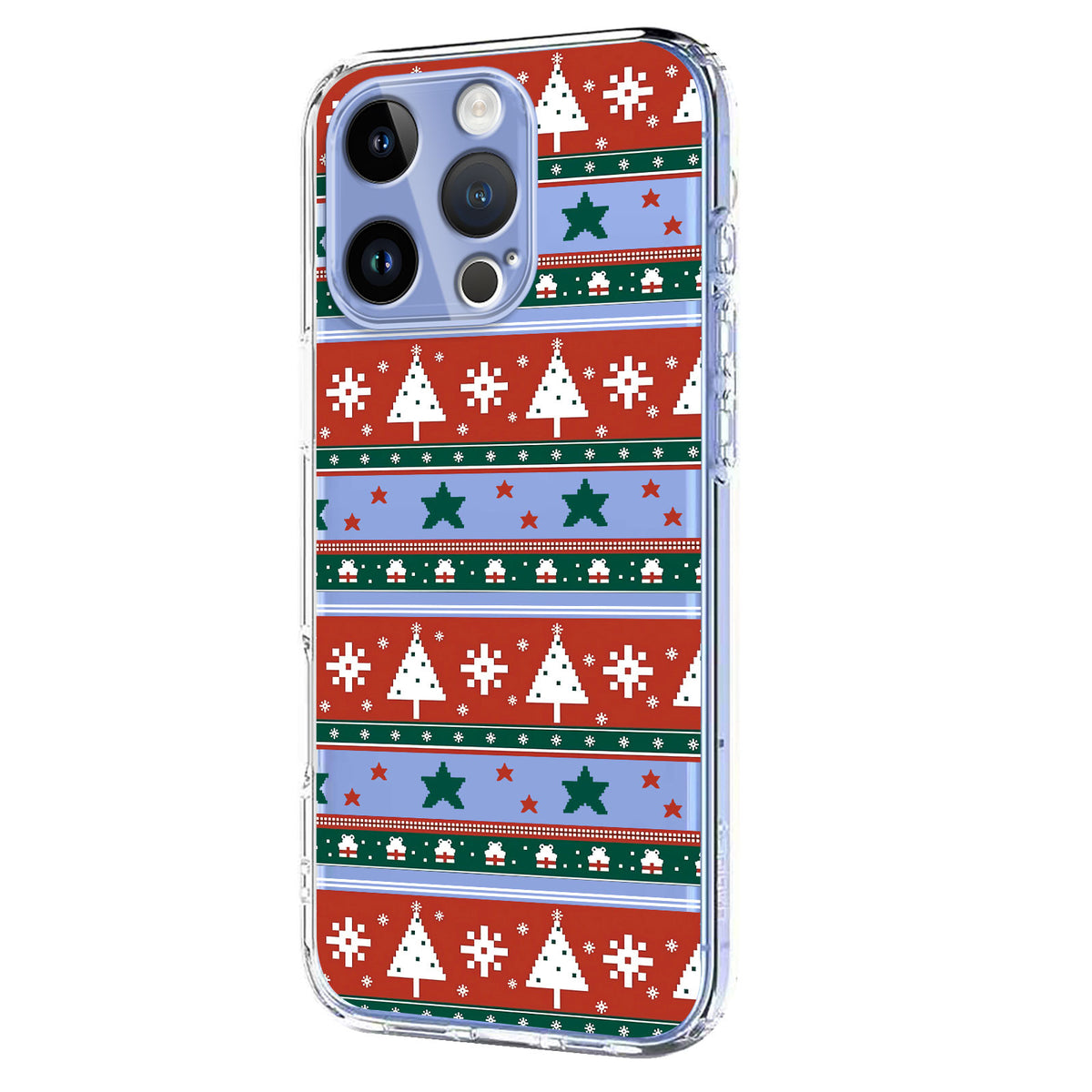 For iPhone 14 Pro Max Case Christmas Themed Pattern Printing TPU Phone Back Cover