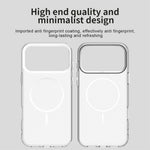 For iPhone 18 Pro / 17 Pro Case Candy Color PC + TPU + PET Phone Cover Compatible with MagSafe