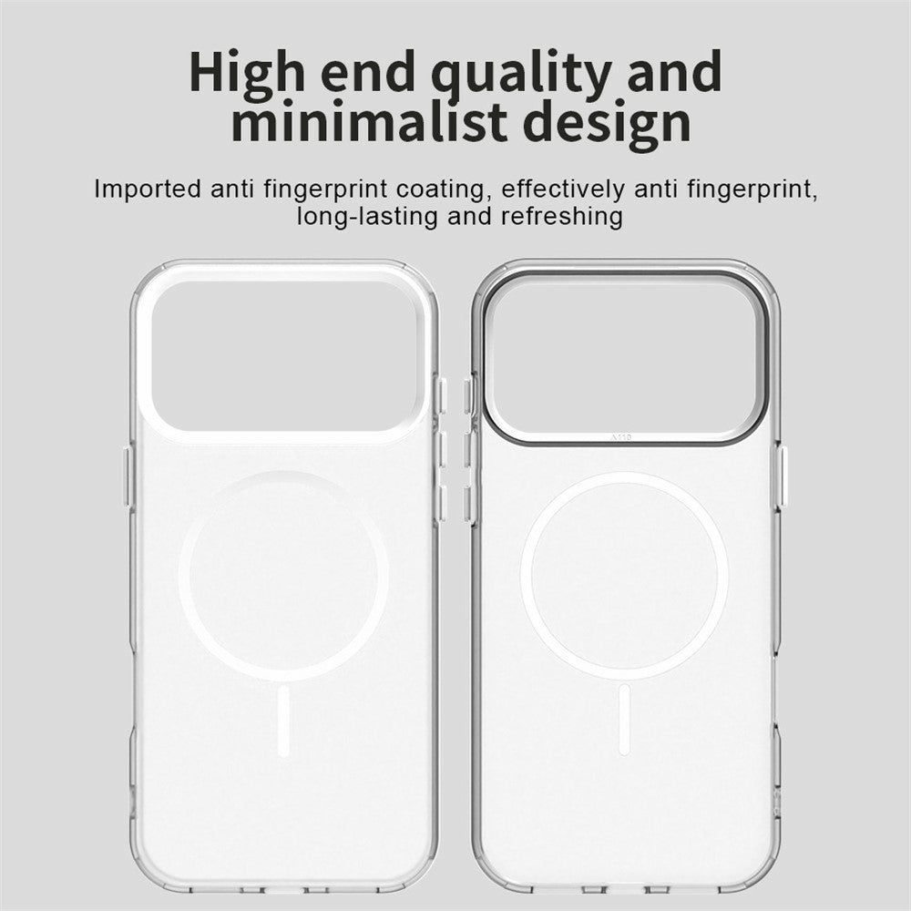 For iPhone 18 Pro / 17 Pro Case Candy Color PC + TPU + PET Phone Cover Compatible with MagSafe