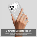 For iPhone 18 Pro / 17 Pro Case Candy Color PC + TPU + PET Phone Cover Compatible with MagSafe