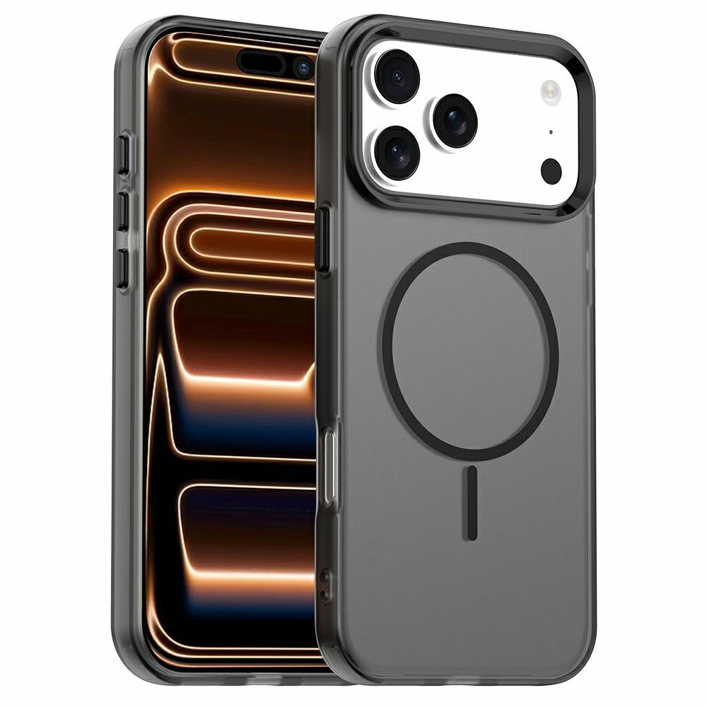 For iPhone 18 Pro / 17 Pro Case Candy Color PC + TPU + PET Phone Cover Compatible with MagSafe