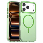 For iPhone 18 Pro / 17 Pro Case Candy Color PC + TPU + PET Phone Cover Compatible with MagSafe