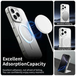 Til iPhone 16 Pro Cover Candy Color PC + TPU + PET Telefoncover Kompatibelt med MagSafe