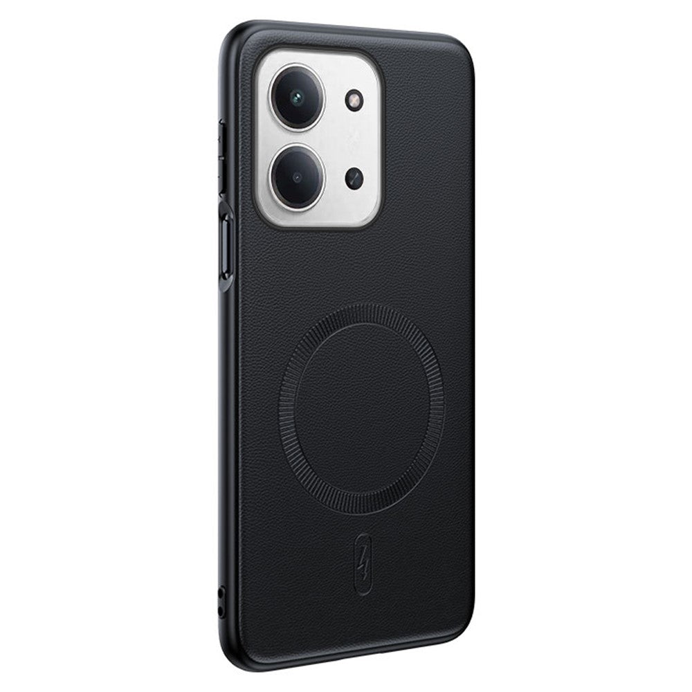Xiaomi Redmi 15C 4G (Global) (171mm) / Poco C85 4G (171mm) Magnetiskt skal Magnetiskt skal Läderbelagt TPU + PC mobilskal