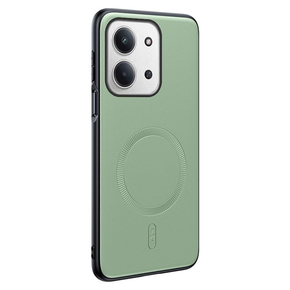 Xiaomi Redmi 15C 4G (Global) (171mm) / Poco C85 4G (171mm) Magnetiskt skal Magnetiskt skal Läderbelagt TPU + PC mobilskal