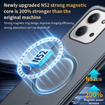 For Xiaomi Redmi 15R 5G Magnetic Case Magnetic Case Leather Coated TPU + PC Phone Cover