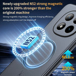 For Xiaomi Poco M8 Pro 5G / Redmi Note 15 Pro+ 5G (Global) Magnetic Case Leather Coated TPU + PC Phone Cover