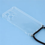 Phone Case For Xiaomi Redmi 15C 4G (EU) (173mm) / 15C 5G (EU) (173mm) / Poco C85 4G (173mm) Reinforced Corner TPU Clear Cover with Lanyard