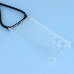 Phone Case For Xiaomi Redmi 15C 4G (EU) (173mm) / 15C 5G (EU) (173mm) / Poco C85 4G (173mm) Reinforced Corner TPU Clear Cover with Lanyard