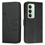 For Xiaomi Redmi 15 4G (EU) (171mm) / 15 5G (EU) (171mm) Leather Phone Case Foldable Stand Wallet Flip Cover with Strap