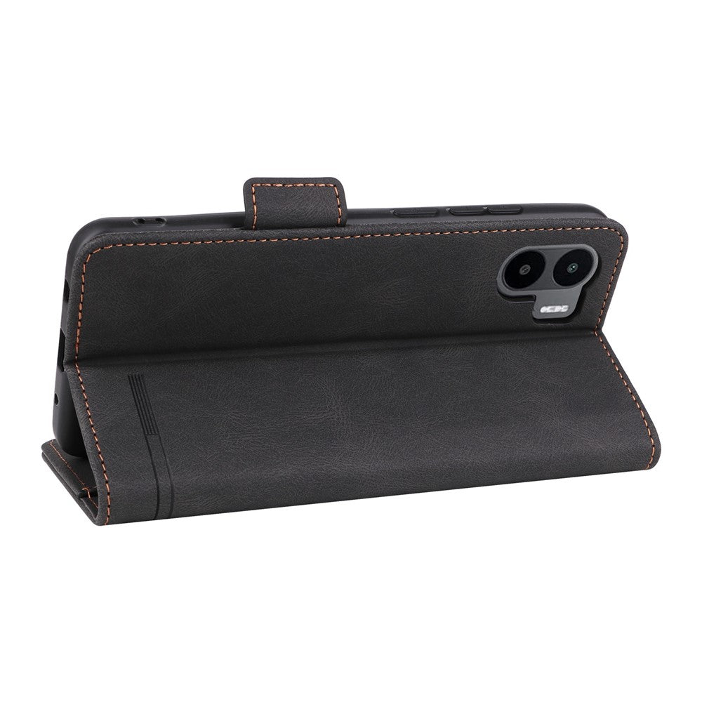 For Xiaomi Redmi A1 4G / A2 4G PU Leather  Wallet Phone Case Hardware Decor Magnetic Closure Stand Function Folio Shockproof Full Protection Cover