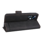 For Xiaomi 12T 5G / Redmi K50 Ultra 5G Wallet Flip Phone Cover Hardware Decor PU Leather Magnetic Closure Stand Case