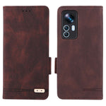 For Xiaomi 12T 5G / Redmi K50 Ultra 5G Wallet Flip Phone Cover Hardware Decor PU Leather Magnetic Closure Stand Case