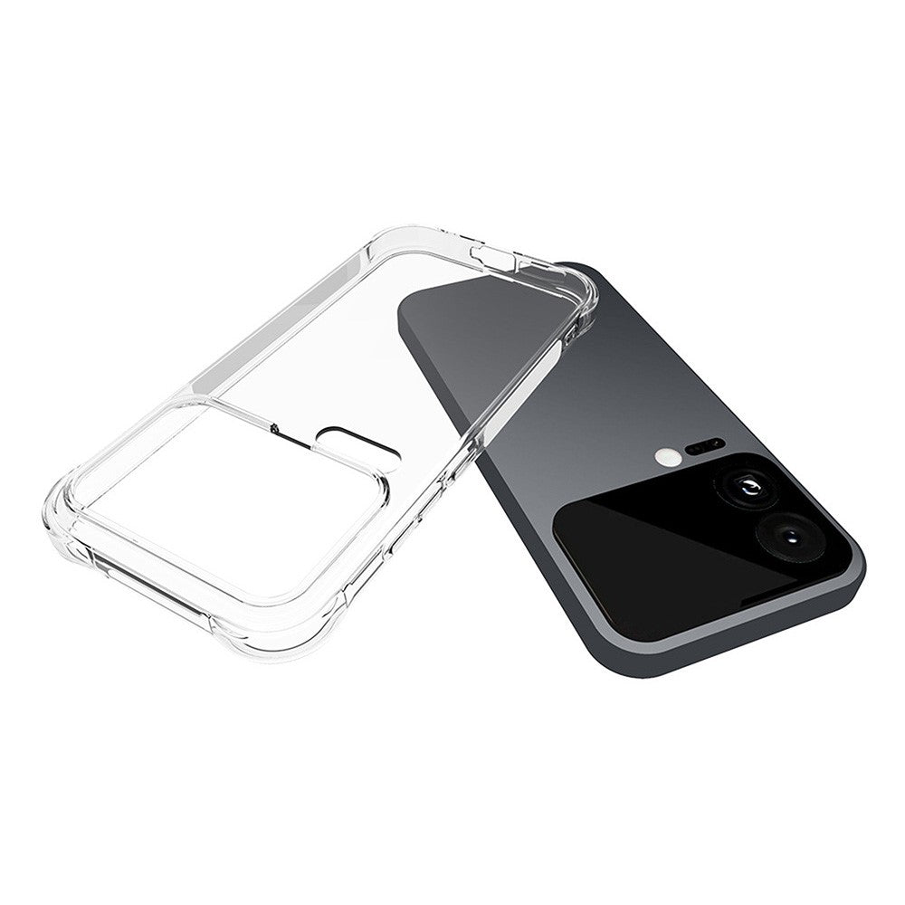 For Xiaomi 17 Pro Max Clear Case Anti-Shock TPU Phone Cover Reinforced Corners