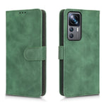 For Xiaomi 12T Pro 5G Cell Phone Cover Skin-touch Feeling PU Leather+TPU Wallet Stand Phone Case