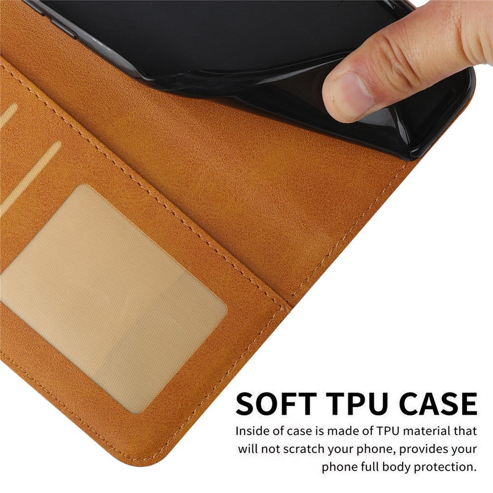 Leather Phone Case For Honor 400 Smart 5G / 4G / X7d 4G / 5G Foldable Stand Wallet Flip Cover with Strap