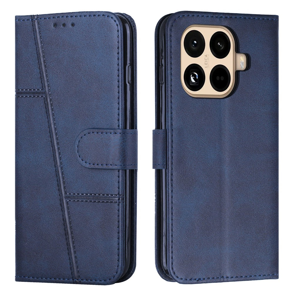 For Xiaomi 15T Pro Leather Phone Case Foldable Stand Wallet Flip Cover with Strap