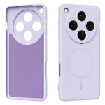 ABEEL For Oppo Find X8 Pro 5G Magnetic Case Skin Touch Liquid Silicone Phone Back Cover