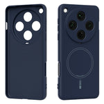 ABEEL For Oppo Find X8 Pro 5G Magnetic Case Skin Touch Liquid Silicone Phone Back Cover