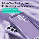 ABEEL til Samsung Galaxy S25 Edge Magnetisk Cover med Flydende Silikone og "Skin Touch" Følelse