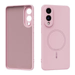 ABEEL til Samsung Galaxy S25 Edge Magnetisk Cover med Flydende Silikone og "Skin Touch" Følelse
